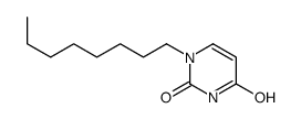 1-octylpyrimidine-2,4-dione Structure