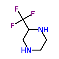 2-(三氟甲基)哌嗪结构式