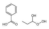 benzoic acid,1-hydroperoxypropan-1-ol结构式