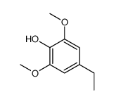 4-乙基-2,6-二甲氧基苯酚结构式