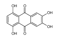 1,4,6,7-tetrahydroxyanthracene-9,10-dione结构式