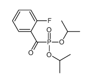 di(propan-2-yloxy)phosphoryl-(2-fluorophenyl)methanone Structure