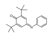 2,6-ditert-butyl-4-phenyliminocyclohexa-2,5-dien-1-one Structure