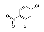 5-chloro-2-nitrobenzenethiol Structure