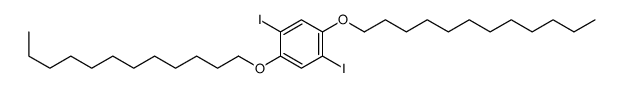 1,4-DIIODO-2,5-BIS(DODECYLOXY)BENZENE Structure