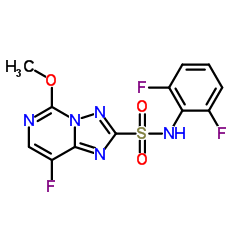 双氟磺草胺结构式