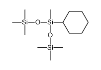 cyclohexyl-methyl-bis(trimethylsilyloxy)silane Structure
