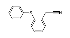 2-phenylthiophenylacetonitrile结构式