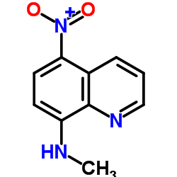 8-甲基氨基-5-硝基喹啉结构式