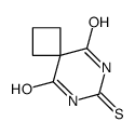 7-sulfanylidene-6,8-diazaspiro[3.5]nonane-5,9-dione Structure