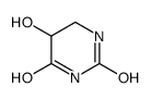 5-hydroxy-1,3-diazinane-2,4-dione Structure