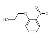 2-(2-硝基苯氧基)乙醇结构式