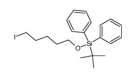 1-(tert-butyldiphenylsilyl)oxy-5-iodopentane Structure