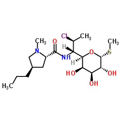 7-差向盐酸克林霉素结构式