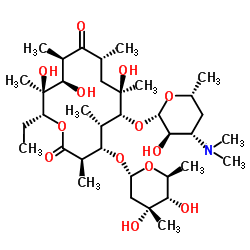 红霉素C结构式