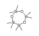 2,2,4,4,6,6,7,7-octamethyl-1,3,5,2,4,6,7-trioxatetrasilepane结构式