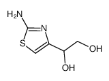 1,2-Ethanediol,1-(2-amino-4-thiazolyl)-结构式