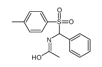 N-[(4-methylphenyl)sulfonyl-phenylmethyl]acetamide Structure