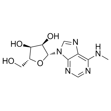 N6-甲基腺苷结构式