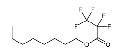 octyl 2,2,3,3,3-pentafluoropropanoate结构式