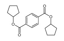 Terephthalic acid dicyclopentyl ester结构式