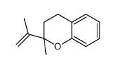 (2S)-2-methyl-2-prop-1-en-2-yl-3,4-dihydrochromene结构式