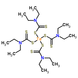 二乙基二硫代氨基甲酸碲结构式