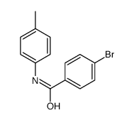 4-Bromo-N-(4-methylphenyl)benzamide结构式