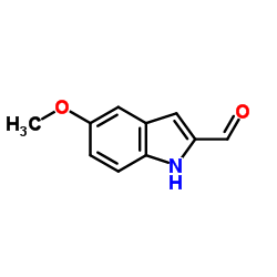 5-甲氧基-1H-吲哚-2-甲醛图片