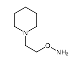 O-(2-piperidin-1-ylethyl)hydroxylamine Structure