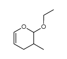2-ethoxy-3-methyl-3,4-dihydro-2H-pyran结构式