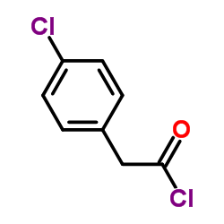 p-chlorophenylacetyl chloride structure