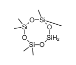 2,2,4,4,6,6-hexamethyl-1,3,5,7,2,4,6,8-tetraoxatetrasilocane Structure