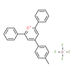 2,6-Diphenyl-4-(p-tolyl)pyrylium tetrafluoroborate Structure