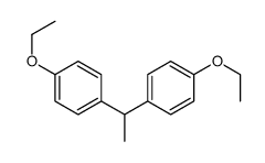 1-ethoxy-4-[1-(4-ethoxyphenyl)ethyl]benzene结构式