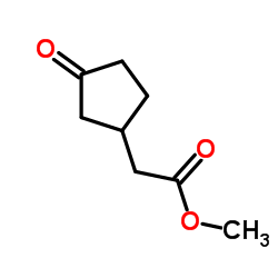 Methyl (3-oxocyclopentyl)acetate Structure