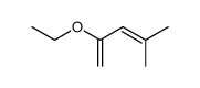 2-Ethoxy-4-methyl-1,3-pentadien结构式