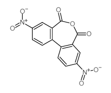 3,9-dinitrobenzo[d][2]benzoxepine-5,7-dione Structure