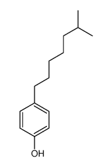 4-(6-methylheptyl)phenol Structure