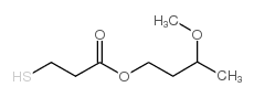 3-巯基丙酸3-甲氧基丁酯结构式