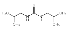 N,N'-二异丁基硫脲结构式