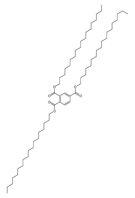 Benzene-1,2,4-tricarboxylic acid=Trioctadecyl Structure