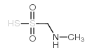 2-氨基乙硫代磺酸结构式
