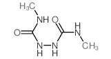 1,2-Hydrazinedicarboxamide,N1,N2-dimethyl- Structure