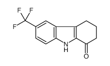 6-(三氟甲基)-2,3,4,9-四氢-1H-咔唑-1-酮结构式