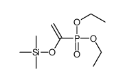 1-diethoxyphosphorylethenoxy(trimethyl)silane Structure