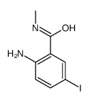 2-Amino-5-iodo-N-methylbenzamide结构式