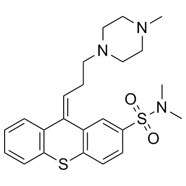 (Z)-Thiothixene Structure