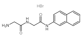 2-氨基-N-(2-(萘-1-氨基)-2-氧代乙基)-乙酰胺甲酸盐结构式