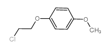 1-(2-氯乙氧基)-4-甲氧基苯结构式